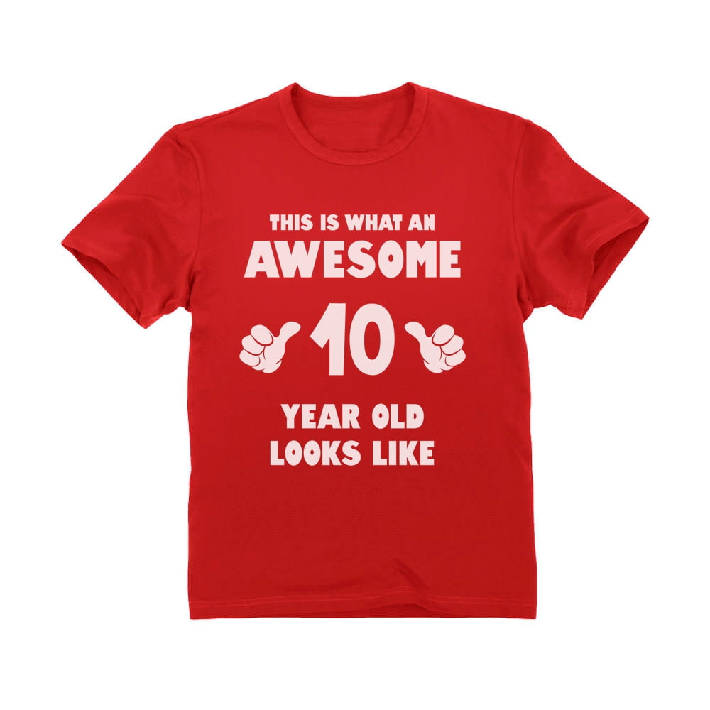 Tstars Birthday Boy Shirt 10th Birthday Shirt Birthday Gift For 10 Year 