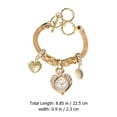 thumbnail image 3 of 1 UNID HERMOSA Pulsera de las Mujeres con RINESTONE RINESTONE Tachuelas Reloj Charm Pulsera, 3 of 5