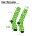 thumbnail image 2 of Sigee Green Cucumber for Socks for Men Women Socks Stocking Compression Socks, 2 of 6
