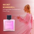 thumbnail image 3 of Paradyse Perfumes Secret Bombshell Eau de Parfum pour Femmes 50ml, 1.7 Fl.oz. / Parfum Fort et Longue Durée Jour & Nuit pour Filles - avec Fruit de la Passion, Baies Rouges & Notes Boisées / Cadeau de Luxe pour Femme, 3 of 3