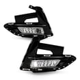 thumbnail image 2 of AKKON - Fits 2020 2021 2022 Sentra LED Bumper Chrome Fog Lights Pair w/ Wiring Harness Power Switch Accessories, 2 of 7