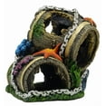 thumbnail image 6 of Aqua Culture Barrel Aquarium Ornament - Multicolor, 6 of 9