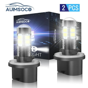 Lighting 40W 880 899 LED Fog Lights Bulbs, 6000K Xenon White High Power Lamps Replacement 893 886 890 892