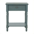 thumbnail image 1 of Safavieh Tami Pine Wood End Table in Dark Teal, 1 of 5