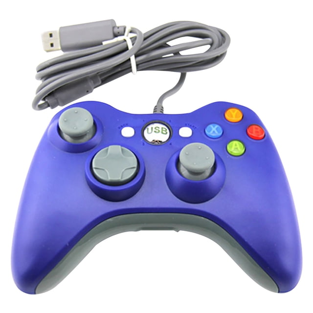 Controlador de juegos PC Gaming Gamepad con cable Interfaz USB Joystick de vibración dual para computadora portátil con Windows Scienceny EL001458-03B