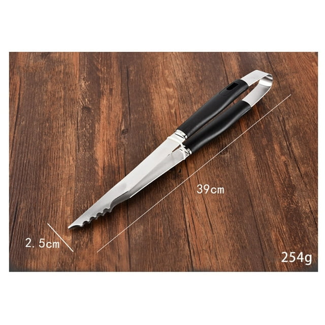 Juego de 3 herramientas para barbacoa al aire libre, juego de barbacoa resistente, utensilios para parrilla, accesorios para parrilla
