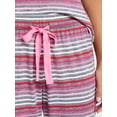 thumbnail image 3 of Jaclyn Women's Valentine's Day Sleep Tee and Jogger Pants Pajama Set, 2-Piece, Sizes S-XL, 3 of 4