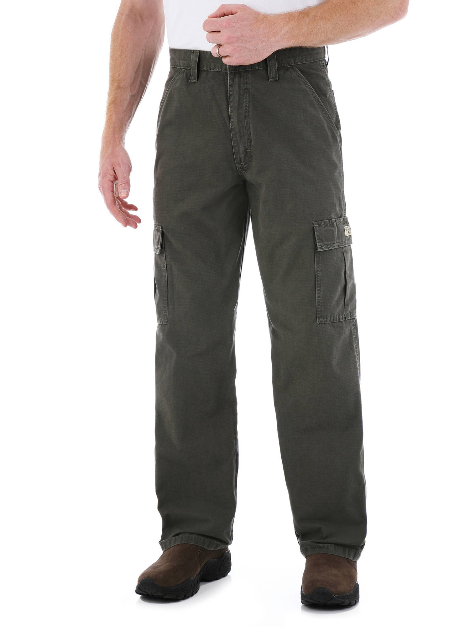 wrangler gray cargo pants