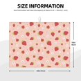 thumbnail image 4 of Bingfone Strawberries ,18" x 24"Dish Drying Mat for Kitchen Counter,Ultra Absorbent Microfiber, 4 of 7
