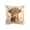 05_Highland Cow -20 E, variant on Throw Pillow Cover 18x18 Inch Cute Patterns Print Soft Breathable Hidden Zipper Decorative for Sofa Living Room by MPOISVA