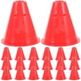 thumbnail image 1 of 20Pcs Roller Skate Practice Pile Plastic Small Cones for Roller Skating Sports Training, 1 of 6