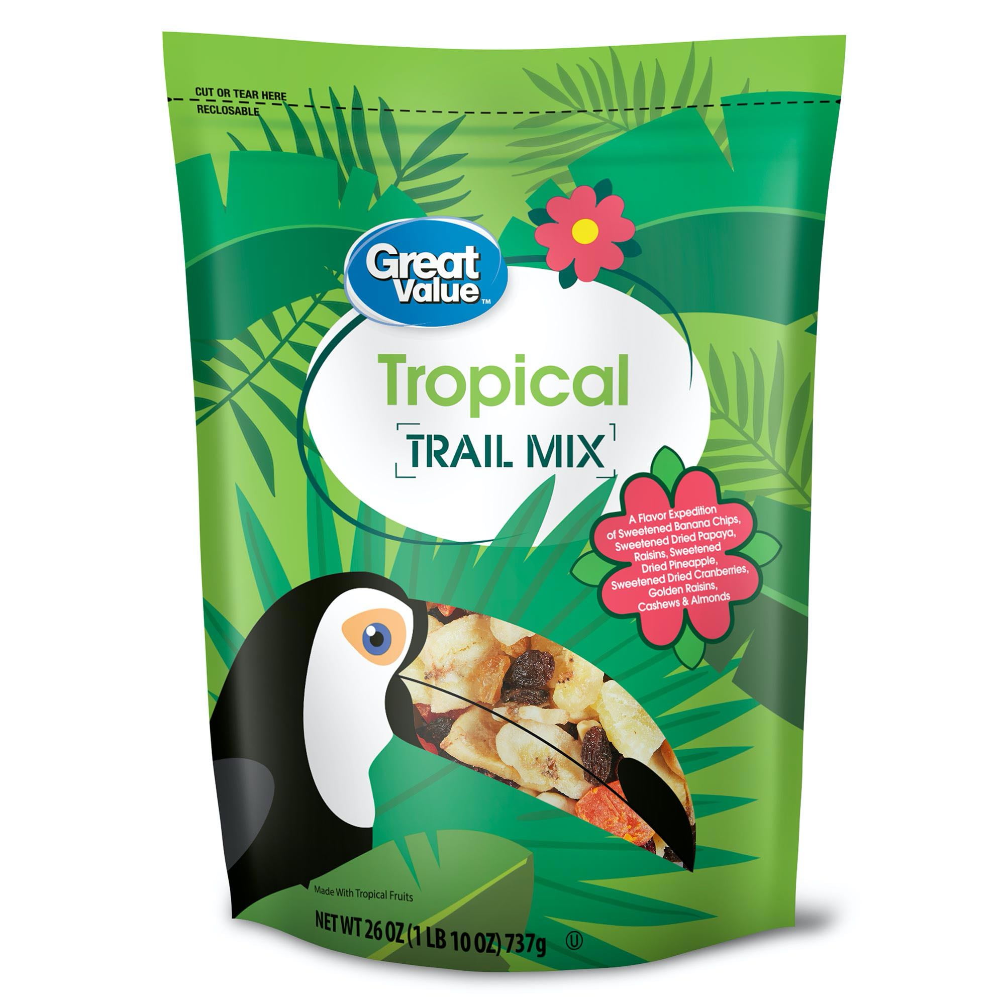 Great Value Tropical Trail Mix, 26 oz
