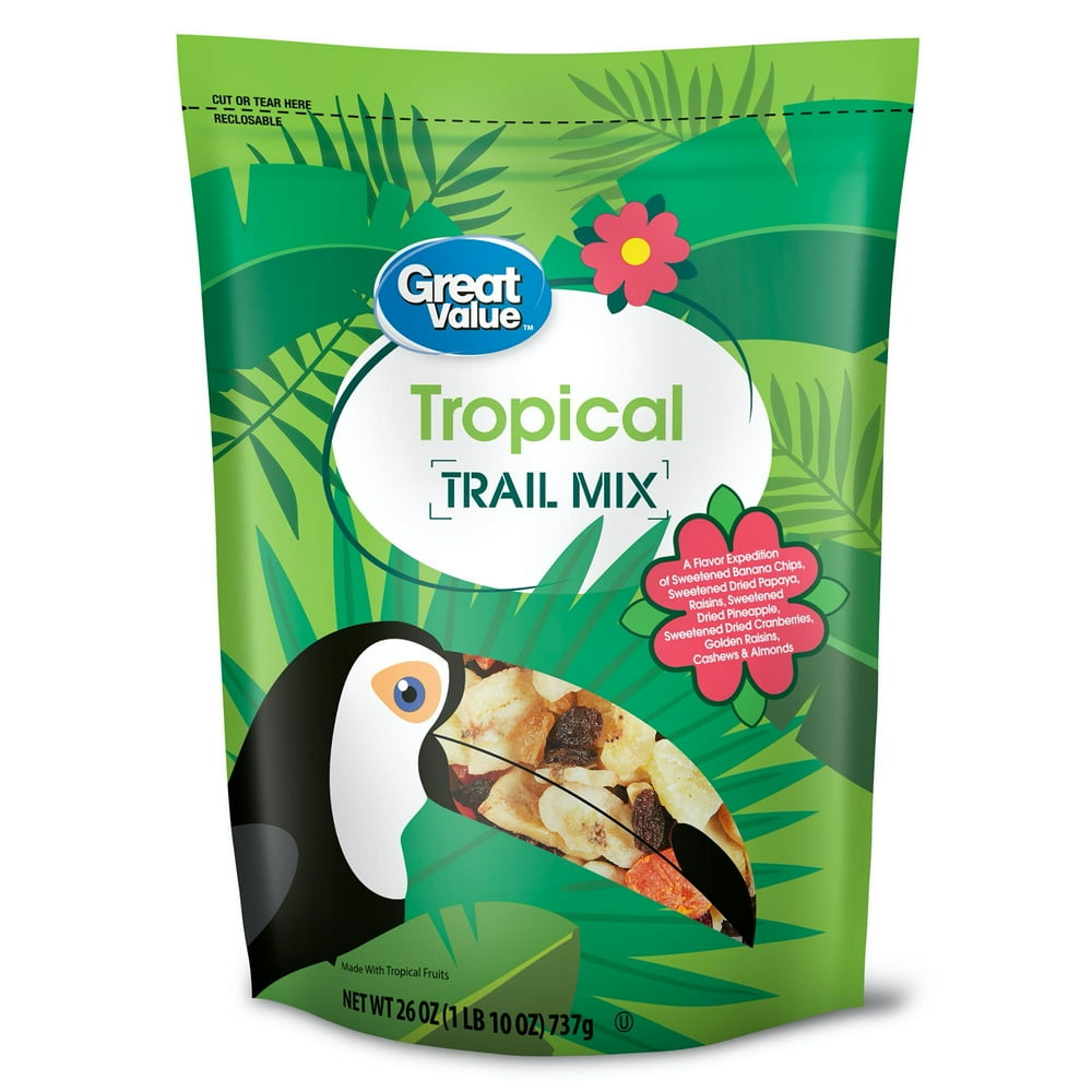 Great Value Tropical Trail Mix, 26 oz