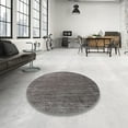 thumbnail image 4 of Ahgly Company Machine Washable Indoor Rectangle Industrial Modern Gray Area Rugs, 2' x 3', 4 of 7