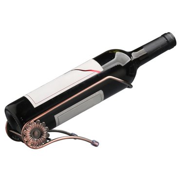Porte-bouteille de Vin Créatif Décontracté Décoratif Support de Bouteille de Vin en Fer