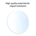 thumbnail image 4 of Gafas De Seguridad Antivaho Gafas De Bloqueo De Luz Azul De Plástico Gafas De Seguridad Anti Polen Guardurnaity AP006757-02, 4 of 6