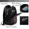 thumbnail image 4 of Daiia Mardi Gras5 Pattern USB Charging Backpack for Men and Women, Anti-Theft Backpack,Travel Backpack,School Backpack,College Backpack,Laptop Backpack, 4 of 7