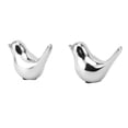 thumbnail image 1 of Electroplated Ceramic Bird Ornament,2Pcs Electroplated Ceramic Bird Ceramic Bird Decor Nordic Ceramic Decor Streamlined Design, 1 of 8