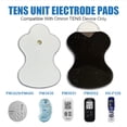 thumbnail image 2 of (24 piezas) Almohadillas de repuesto reutilizables compatibles con la unidad TENS de Omron (no marca Omron) 12 pares, 2 of 5