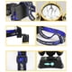 thumbnail image 3 of Linterna frontal de plástico de 5 LED, muy brillante, recargable, 4 modos, ajustable a 90°, con cargador, 3 of 10