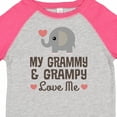 thumbnail image 4 of Inktastic My Grammy and Grampy Love Me Boys or Girls Toddler T-Shirt, 4 of 5