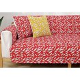 thumbnail image 3 of Protector sillón manta sofá antideslizante 1 pieza rojo TUNC Sencillez, 3 of 5