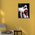 thumbnail image 2 of Kit 5D DIY Con Labios Ardientes Del 30 X 40 Cm Color Rojo, 2 of 9