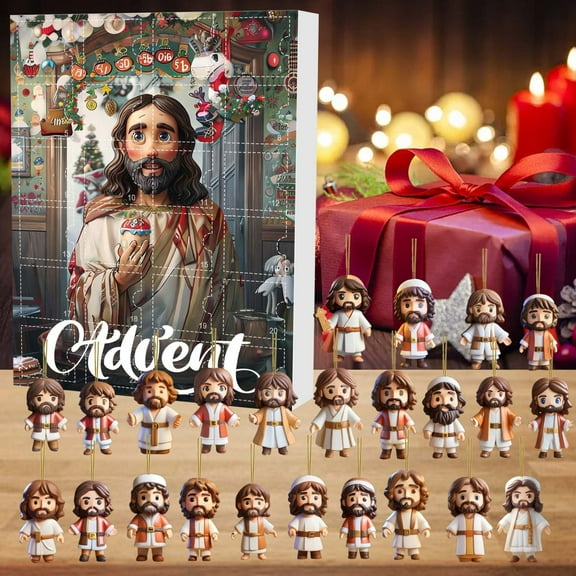Exclusive 2024 Advent Calendar 24 Day Blind Countdown Christmas Countdown Set for Festive Celebrations and