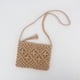 thumbnail image 2 of Zhuge Bolso de hombro tejido para mujer, bolso de mano tejido, bolso de mano tejido elegante para playa de verano, bolsos de hombro de 9,84 x 0,78 x 7,87 pulgadas (blanco), 2 of 4