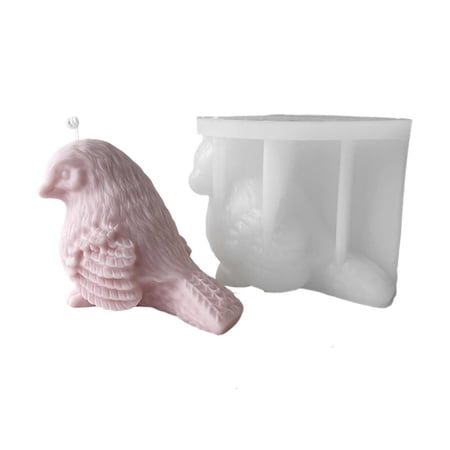Giaone 3D Bird Candle Mould Handmade Candles Aroma Wax Soap Molds for Decoration