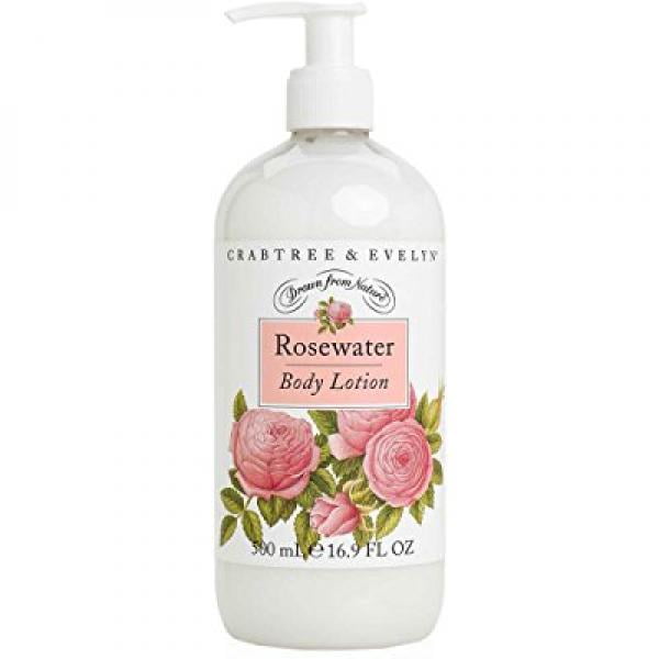 Crabtree & Evelyn Crabtree & Evelyn Body Lotion, Rosewater, 16.9 fl