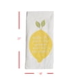 thumbnail image 2 of Foreside Home & Garden White Life Gives You Lemons 27 x 18 Inch Embroidered Kitchen Tea Towel, 2 of 5
