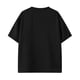 thumbnail image 5 of Playera Elvqul para Hombre de Color Sólido Casual Negro Manga Corta Cuello en V, 5 of 6