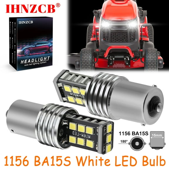 IHNZCB for Snapper Spx Headlights Mower Lawn Tractor 1677371sm 2x Brite Led Light Bulbs