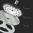 thumbnail image 4 of Amdohai 1000ml Household Coffee Tea Pot Manual French Press Espresso Percolator Tool Tea Filter Cup, 4 of 8