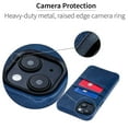 thumbnail image 4 of Dockem Card Case for iPhone 14 Plus with Built-in Metal Plate for Magnetic Mounting & 2 Pockets: Exec M2 (Navy), 4 of 11