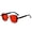 1, variant on Retro Metal Square Sunglasses with Spring Temple, UV400 Protection Fashion Eyewear