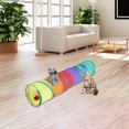thumbnail image 4 of Tienda de juegos interactiva plegable para mascotas con tubo de para Zulema Gato Túnel, 4 of 8