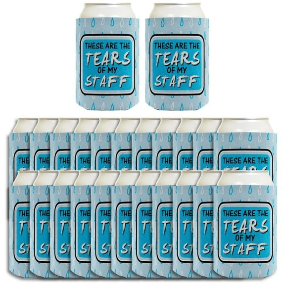 Funny Manager Gifts These Are The Tears of My Staff 24-Pack Can Drink Thermocoolers Party Pack