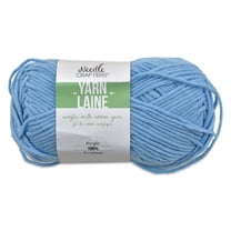 Needle Crafters Milk Cotton Yarn - Light Blue, 87 yds