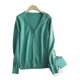 thumbnail image 1 of Sueter Mujer Moda Sweater Dama Abierto Botones Abrigo Ligero LOLE  Sueter, 1 of 4