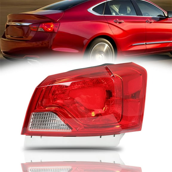 OTTULUR Rear Right Passenger Side Tail Light Replacement for 2014-2020 Chevrolet Impala Outer Tail Light Lamp 84247727 GM2804116