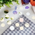 thumbnail image 4 of 1 box 120g 6 styles Loose Sequins 25mm 29mm Large Sequins with Hole PVC Laser Round Paillettes Colorful Sequins Craft Paillettes Loose Sequins for Jewelry Making DIY Sewing Crafts, 4 of 5
