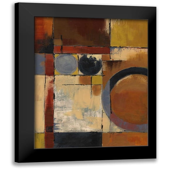 Davey, Linda 12x14 Black Modern Framed Museum Art Print Titled - Jazz II