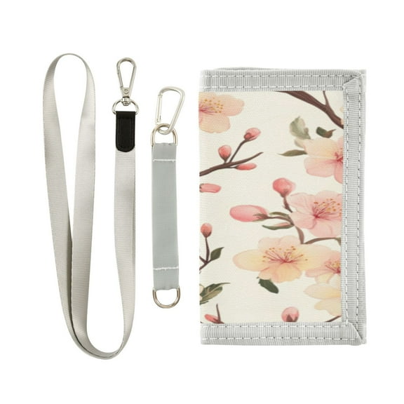 Cloth Purse Boys' Novelty Wallets Girls' Novelty Wallets Men's Wallets Women's Wallets Card Wallet Cash Wallet Student ID Bag Coin Wallet Cartoon Pink Plum Seamless