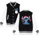 thumbnail image 3 of Sudadera con capucha gótica Y2k de Disney, chaqueta de béisbol de Lilo Stitch, sudadera para mujer, chaquetas de hip hop Harajuku, ropa de calle, abrigos universitarios sueltos, 3 of 5