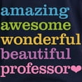 thumbnail image 3 of CafePress - Awesome Professor Women's Long Sleeve Dark T Shirt - Women's Long Sleeve Graphic Tee Casual Fit, 3 of 4
