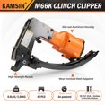 thumbnail image 5 of Kamsin M66K Pneumatic Clinching Clipper for Fixing Mattress Spring and Making Traps, 1 Count, 5 of 7