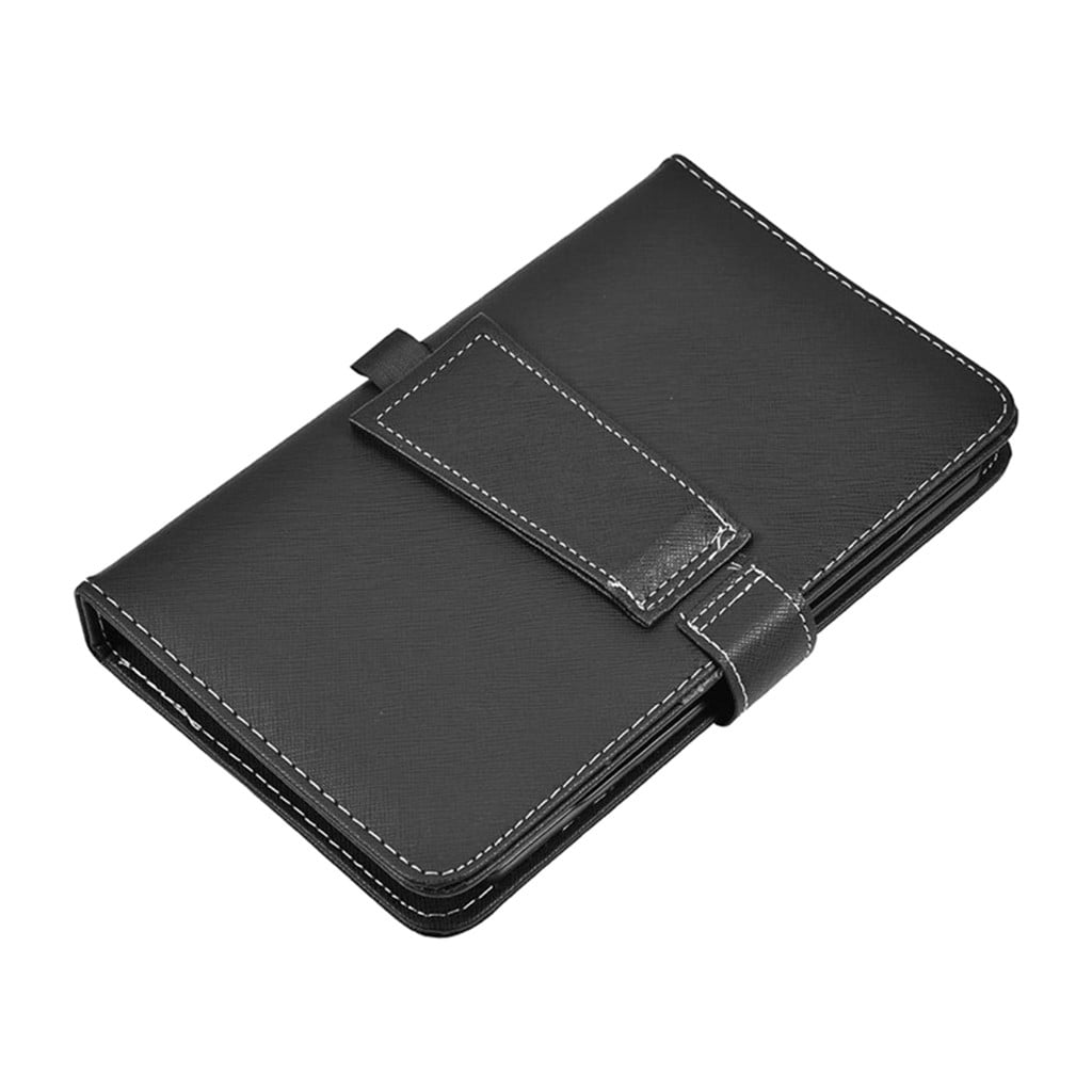 Multifunctional Leather Bluetooth Keyboard for Phones