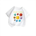 thumbnail image 4 of XEGLSBU T-Shirts for Girls 10-12 Funny Kid Girls Cute Print Graphic Round Neck Short Sleeve Tee Summer Casual T Shirt White Size 13-14 Years, 4 of 4